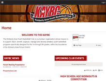 Tablet Screenshot of kaybc.com